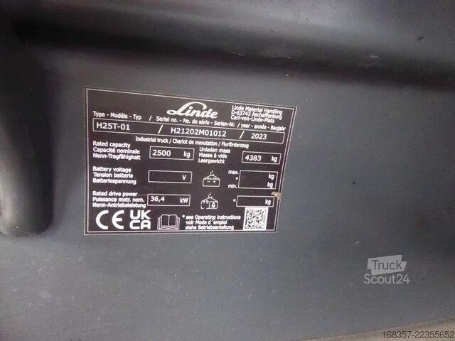 Empilhadeira frontal Linde H25T-01