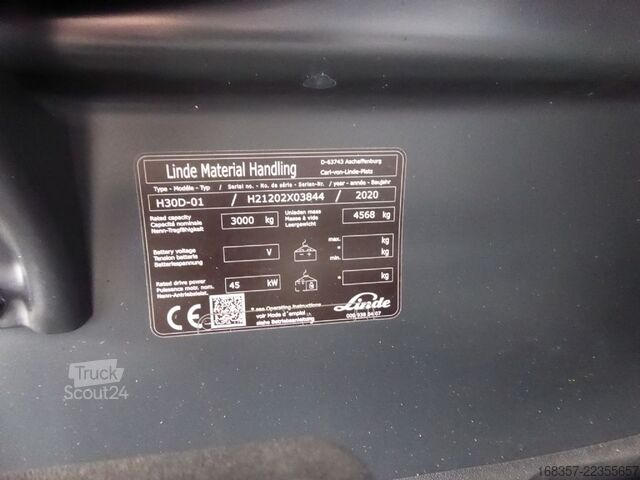 Empilhadeira frontal Linde H30D-01