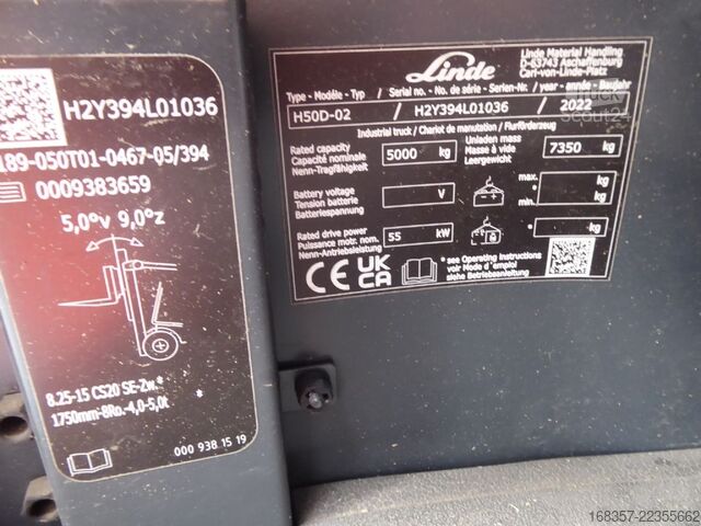 Empilhadeira frontal Linde H50D-02