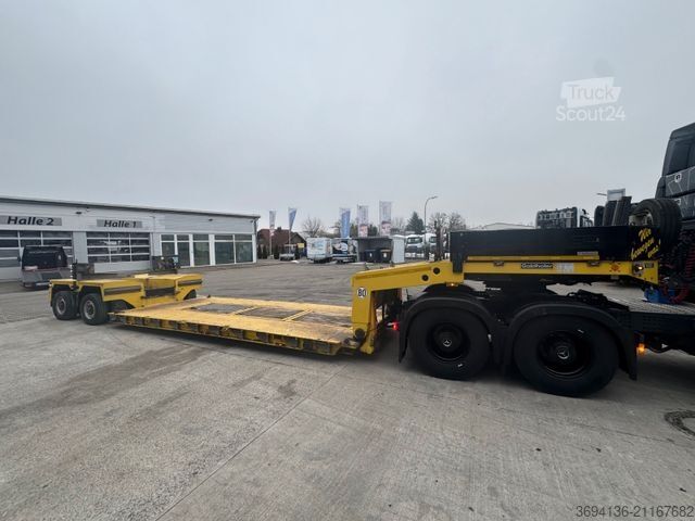 Naczepa niskopodwoziowa GOLDHOFER STZ-VP2(245)A Flachbett Pendelachse