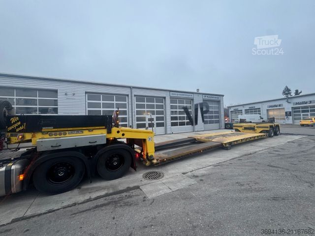 Naczepa niskopodwoziowa GOLDHOFER STZ-VP2(245)A Flachbett Pendelachse