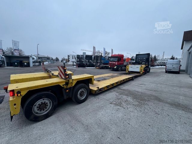 Naczepa niskopodwoziowa GOLDHOFER STZ-VP2(245)A Flachbett Pendelachse