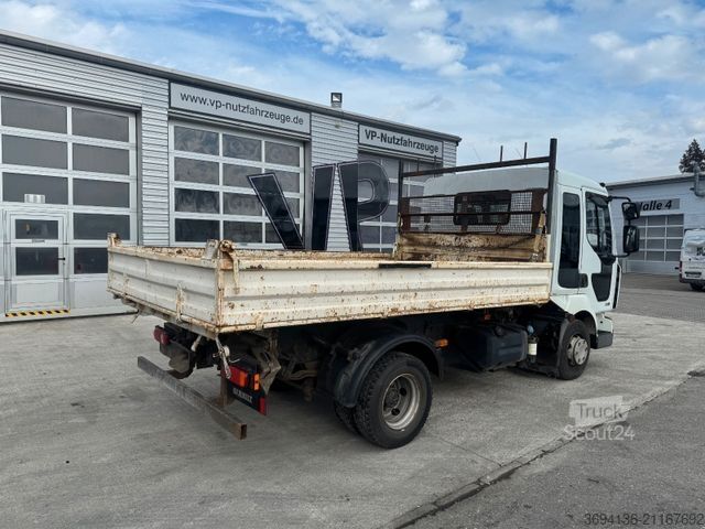 Üç yönlü damperli kamyonet RENAULT Midlum220.08 4x2 Meiller 3.SKipper