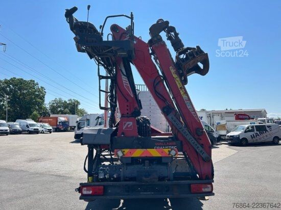 Камион за дърва DAF XF 510 MIT PENZ LADEKRAN 6X4,  12Z9.50 INKL. HOLZGREIFER