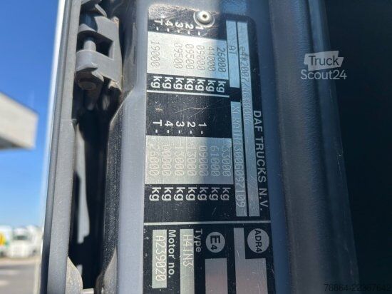 Камион за дърва DAF XF 510 MIT PENZ LADEKRAN 6X4,  12Z9.50 INKL. HOLZGREIFER