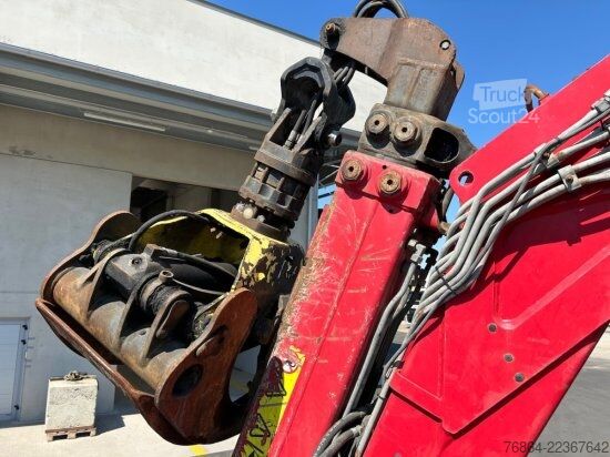 Камион за дърва DAF XF 510 MIT PENZ LADEKRAN 6X4,  12Z9.50 INKL. HOLZGREIFER