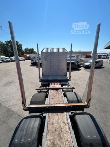 Камион за дърва DAF XF 510 MIT PENZ LADEKRAN 6X4,  12Z9.50 INKL. HOLZGREIFER