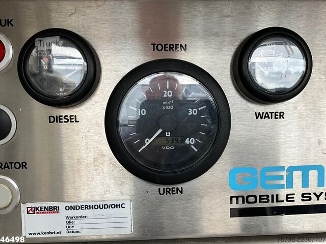 Vatrogasno vozilo Mercedes-Benz Atego 1425 Gemco Feuerwehr / materiaalwagen Jus...