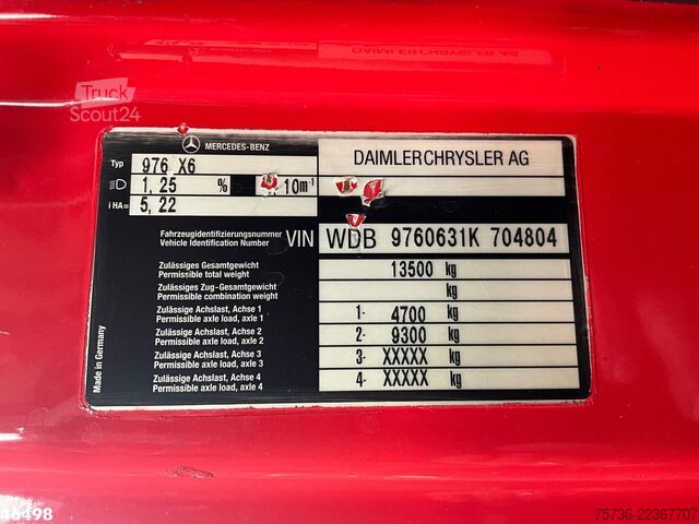 Vatrogasno vozilo Mercedes-Benz Atego 1425 Gemco Feuerwehr / materiaalwagen Jus...
