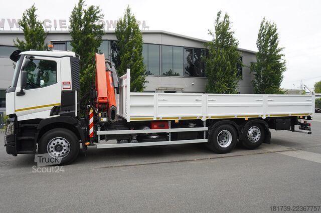  Renault Palfinger PK 19.001 SLD5 crane / Flatbed