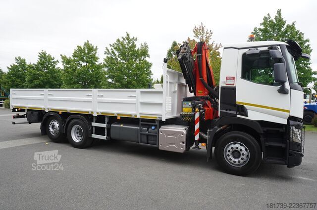  Renault Palfinger PK 19.001 SLD5 crane / Flatbed
