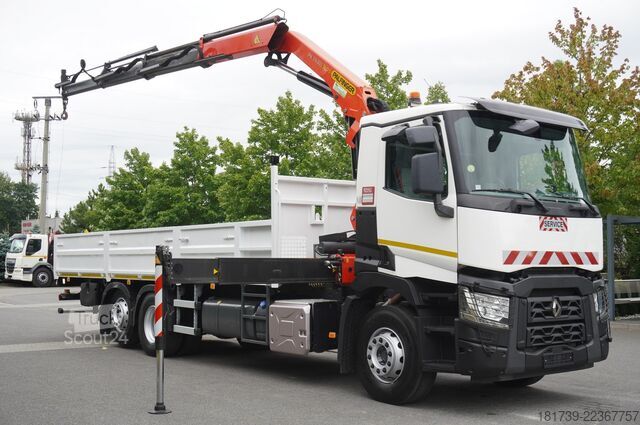  Renault Palfinger PK 19.001 SLD5 crane / Flatbed