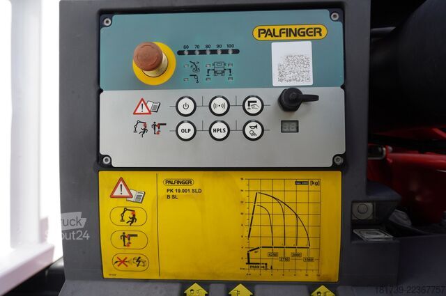  Renault Palfinger PK 19.001 SLD5 crane / Flatbed