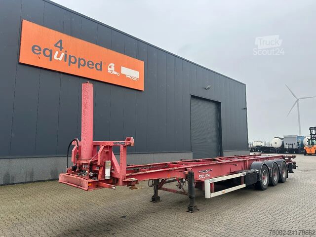 Container transportation LAG 40FT Tipping-chassis / ADR (EX/II, EX/III, FL, ...
