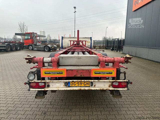 Container transportation LAG 40FT Tipping-chassis / ADR (EX/II, EX/III, FL, ...