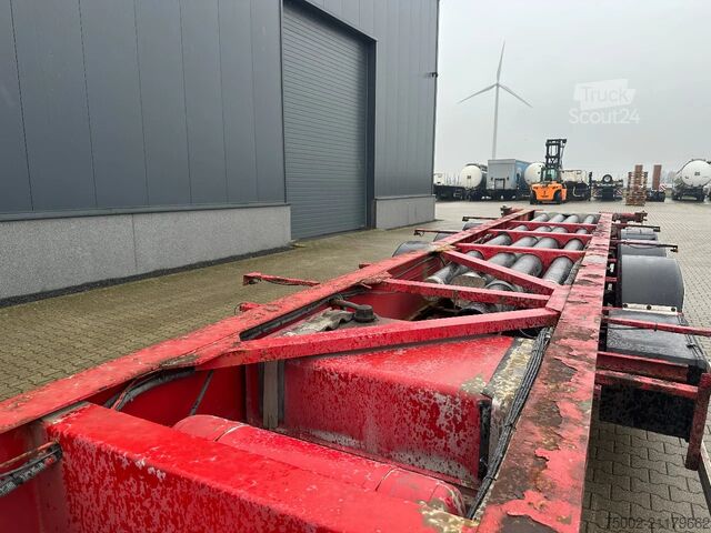 Container transportation LAG 40FT Tipping-chassis / ADR (EX/II, EX/III, FL, ...