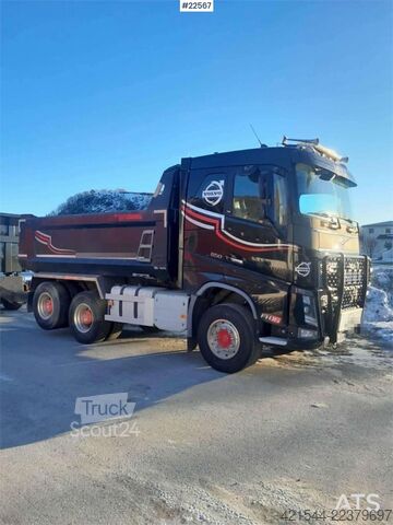  Volvo Fh16 650 6x4 Tipper Truck w/ Sørling Triple Traile