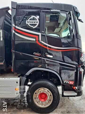  Volvo Fh16 650 6x4 Tipper Truck w/ Sørling Triple Traile