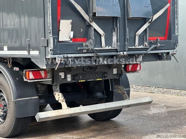 Kippers oplegger FLIEGL SDS01 Alu Kipp Mulde 48 cbm Pendeltür