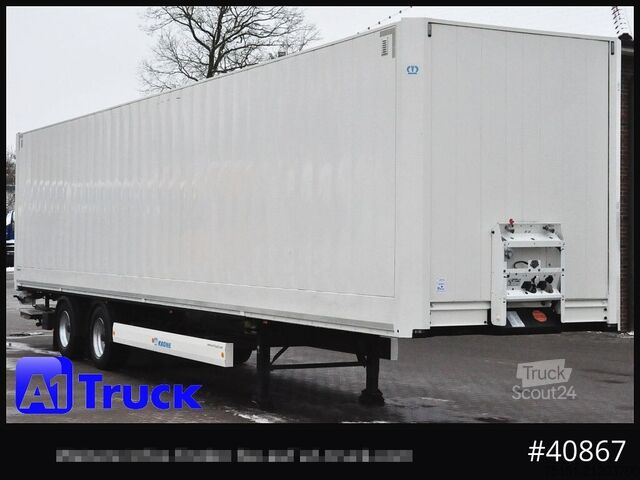 Koffer oplegger KRONE Möbelkoffer, Lenkachse,  LBW, Ladebordwand