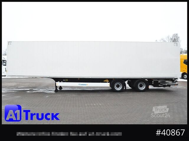 Koffer oplegger KRONE Möbelkoffer, Lenkachse,  LBW, Ladebordwand