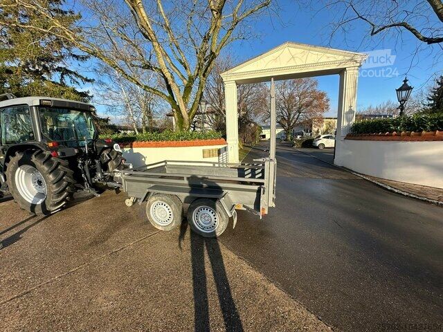 Lågbyggd trailer Dede Tieflader mit Auffahrampe Nutzlast 1.450kg