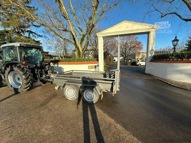 Lågbyggd trailer Dede Tieflader mit Auffahrampe Nutzlast 1.450kg