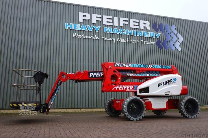 Plate-forme de travail télescopique articulée Niftylift HR21 HYBRIDE 4x4 Valid Inspection, Hybrid, 4x4 Dri