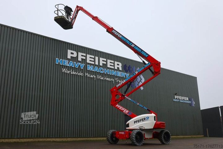 Plate-forme de travail télescopique articulée Niftylift HR21 HYBRIDE 4x4 Valid Inspection, Hybrid, 4x4 Dri