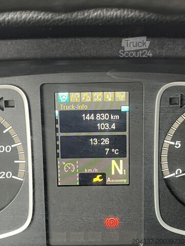 Autocarro con pianale e telone Mercedes-Benz Atego 1530 L