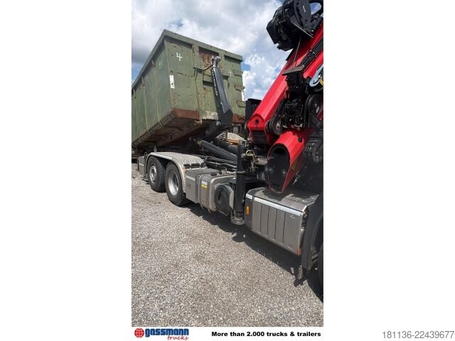 Abrollkipper Mercedes-Benz Arocs 2553 L 6x4/4 HAD, Lenk-/Liftachse, Palfinger