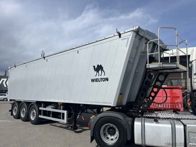 Sklopný návěs Wielton NW-3A6 BULKMASTER Alu-Kastenmulde 55 cbm