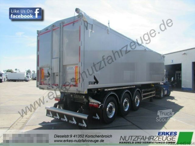 Benne semi-remorque STAS AgrostarV 10 ca.56 m³ Neufahrzeug Universaltür