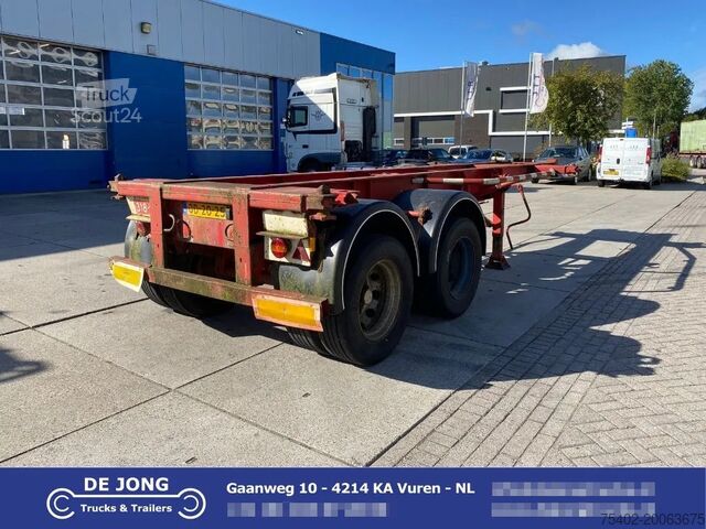 Containertransport IWT 20 FT Container Chassis / Steel Suspension / Do...