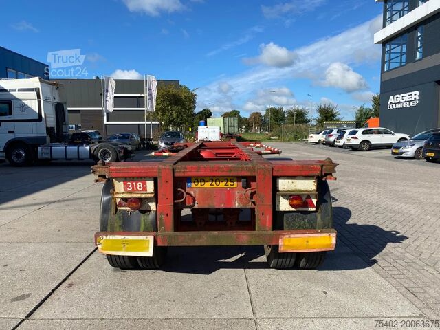 Containertransport IWT 20 FT Container Chassis / Steel Suspension / Do...