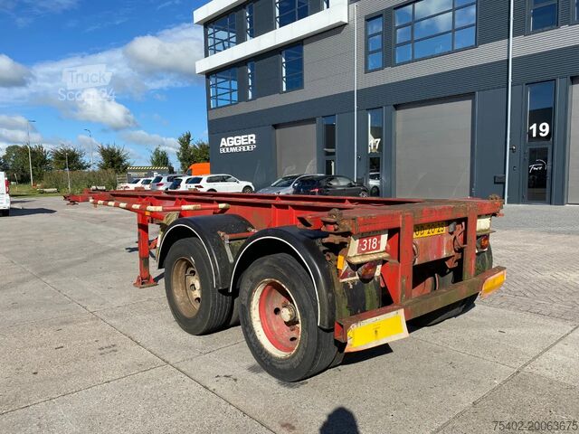 Containertransport IWT 20 FT Container Chassis / Steel Suspension / Do...