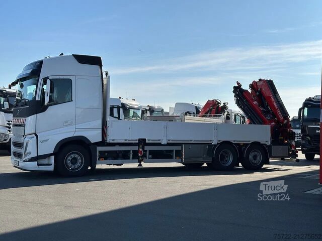 Preprava kontajnerov Volvo FH 500 6x2 Containerpritsche mit FASSI 545RA.2.28