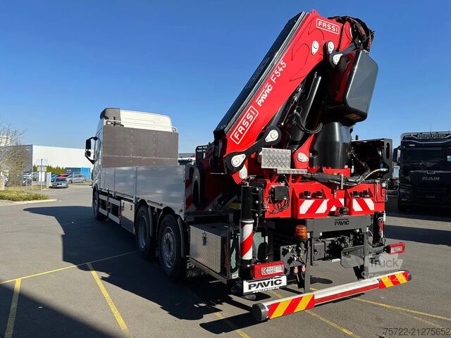 Preprava kontajnerov Volvo FH 500 6x2 Containerpritsche mit FASSI 545RA.2.28