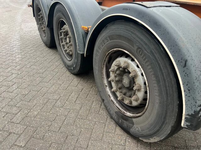 Container transport Van Hool 3B0071 / Mercedes-Benz + Disc / 1x Extendable /...