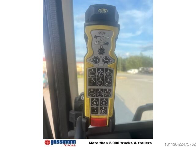 Kanca kasalı yük kamyonu (roll-off) Volvo FH 500 8x4, Meiller Abroller, Liftachse