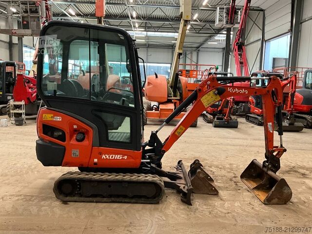 Mini-escavadora Kubota KX 016-4