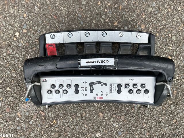 System för krokarm Iveco Trakker AD410T 6x4 Euro 6 Hiab 18 Tonmeter laad...