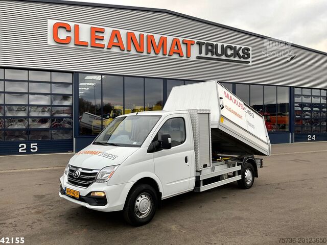 Abfallsammelfahrzeug SAIC Maxus EV80 LWB Veegvuilkipper 100% elektrisch