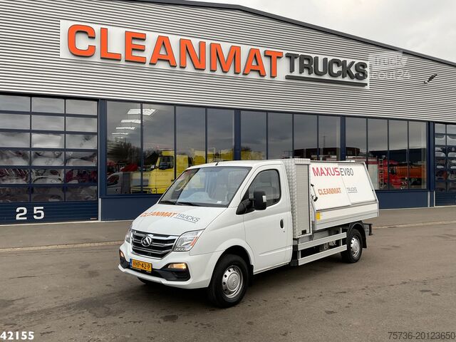 Abfallsammelfahrzeug SAIC Maxus EV80 LWB Veegvuilkipper 100% elektrisch