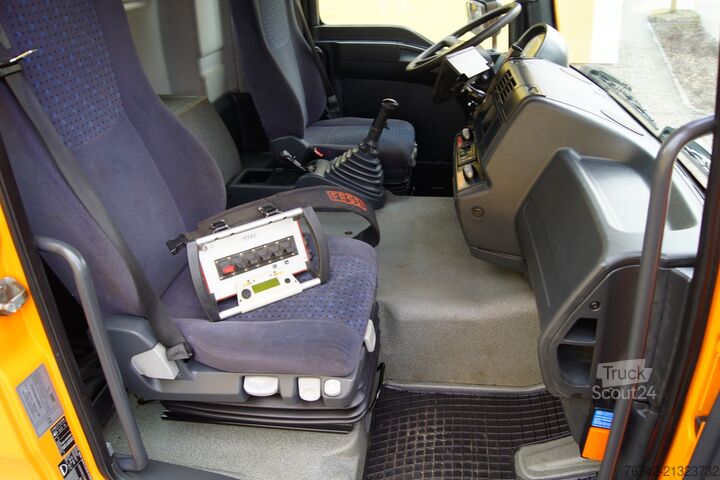 Trīspusējs kravas pašizgāzējs MAN TGA 18.320 BL 4x4 / FASSI F135 abnehmbar/MEILLER/Winterd.