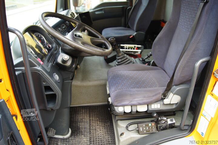 Pašizgāzējs kravas automašīna MAN TGA 18.320 BL 4x4 / FASSI F135 abnehmbar/MEILLER/Winterd.