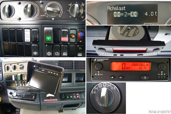 Pašizgāzējs kravas automašīna MAN TGA 18.320 BL 4x4 / FASSI F135 abnehmbar/MEILLER/Winterd.