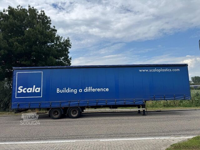 Semi carregador baixo Meert Semi Curtainside / SAF / Double Tires