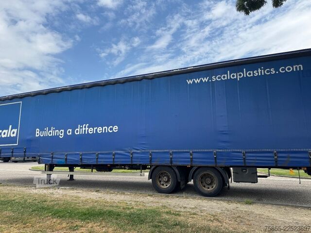 Semi carregador baixo Meert Semi Curtainside / SAF / Double Tires