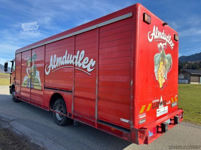 LKW mit Getränkeaufbau MAN TGM 15.240 4x2 BL GETRÄNKEAUFBAU EURO4 TÜV 06/26